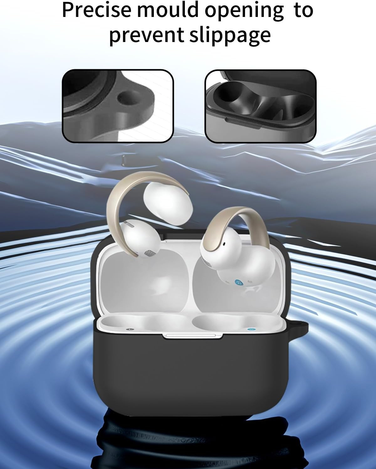 Compatible with Anker Soundcore Aeroclip Active Noise Cancelling Earbuds,Premium