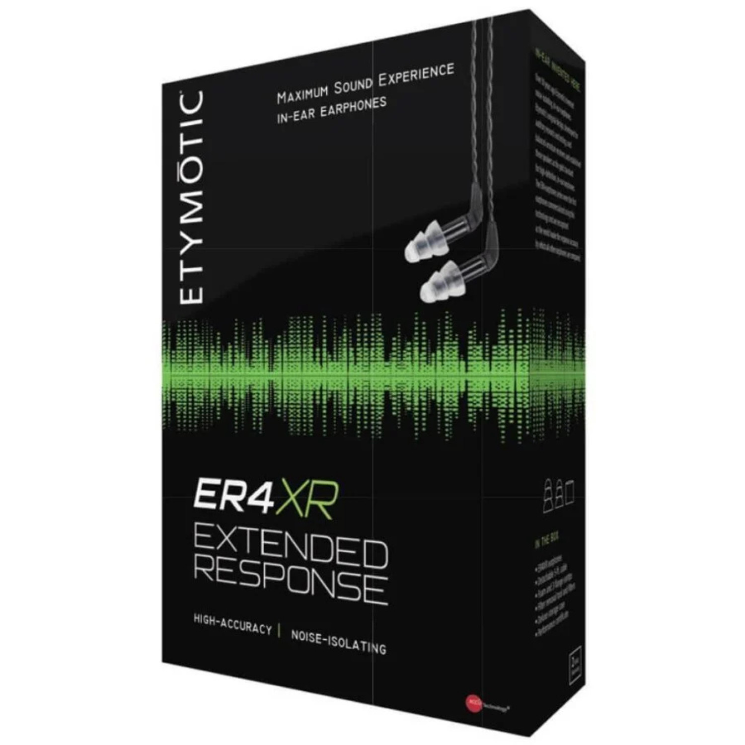 Etymotic Research ER4XR In-Ear Extended Response Earphones