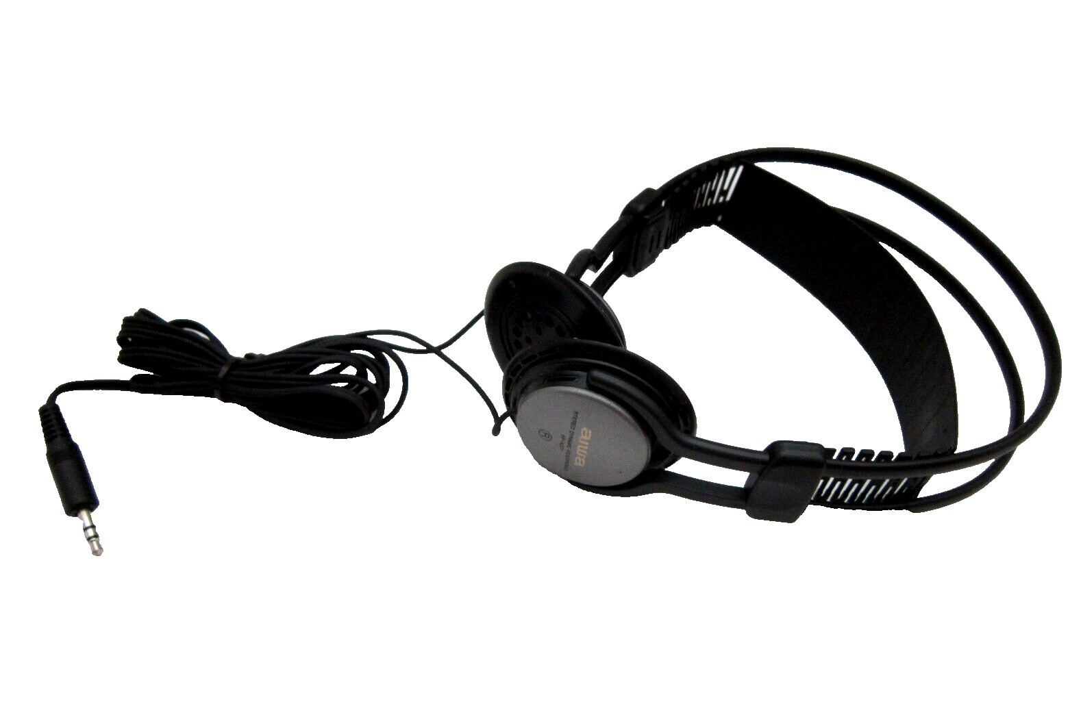 Unisex Aiwa HP-A371 Stereo Dynamic Headphones without Foam Cover-New Open Pkg!