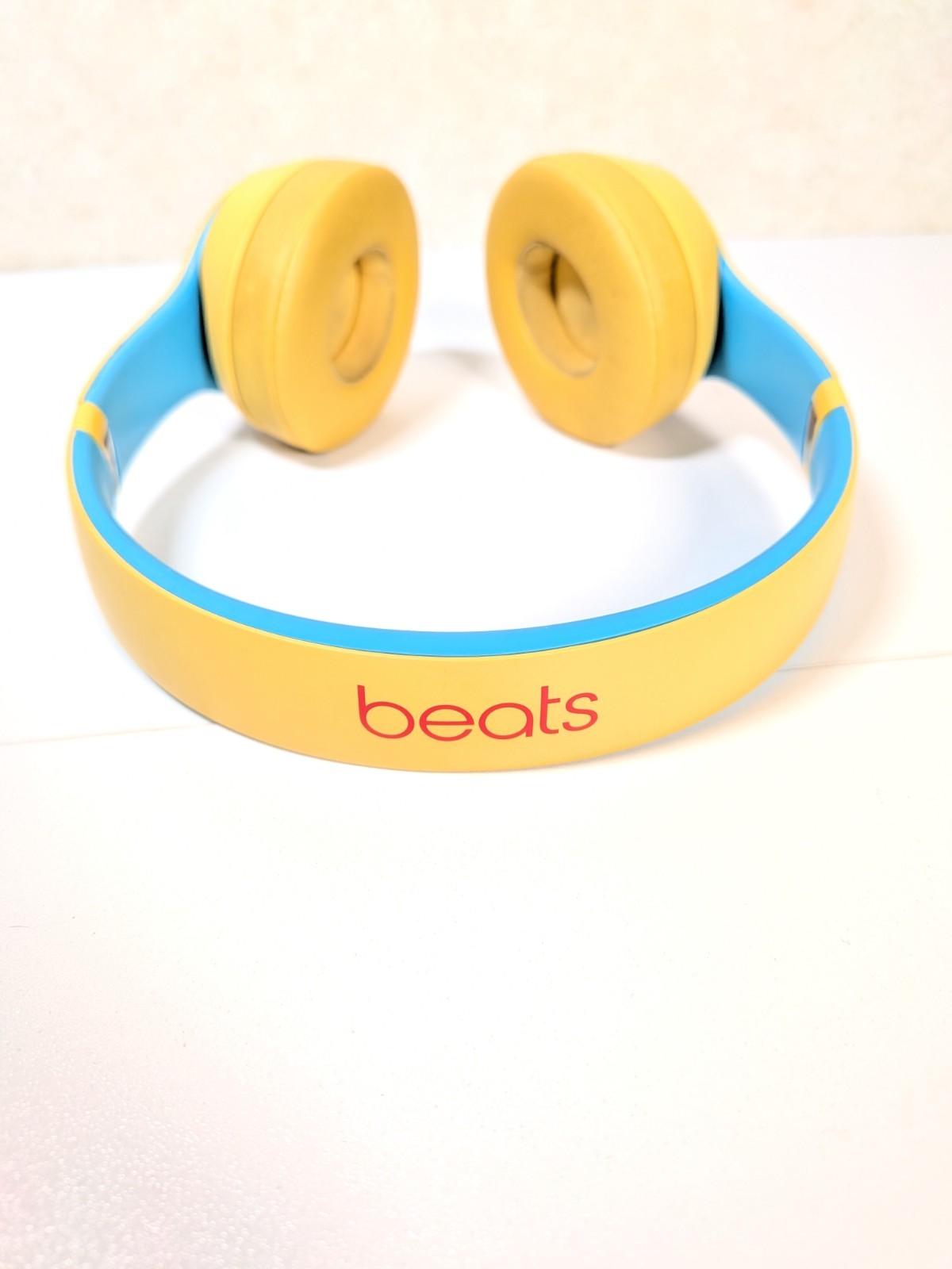 Beats Solo3 Club Collection Yellow Wireless Bluetooth Headphones Blue Solo 3