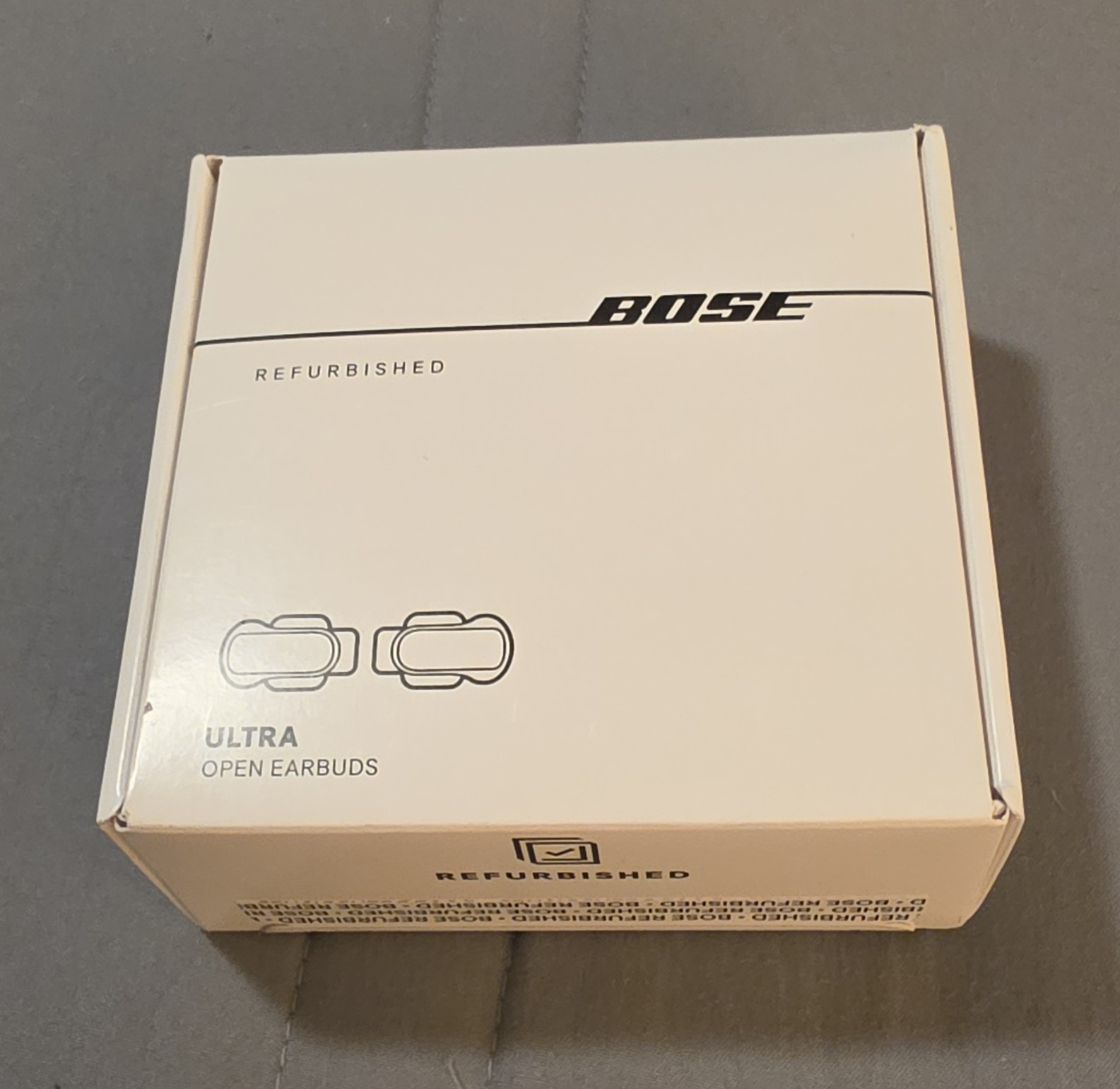 Bose Ultra Open Earbuds Carbon Blue Bluetooth Wireless iPhone/Android