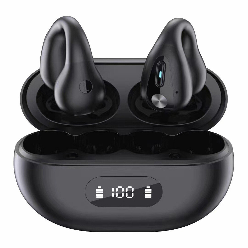 Outdoor Bone Conduction Headphones Wireless Earbuds Sport Headset Bluetooth 5.3