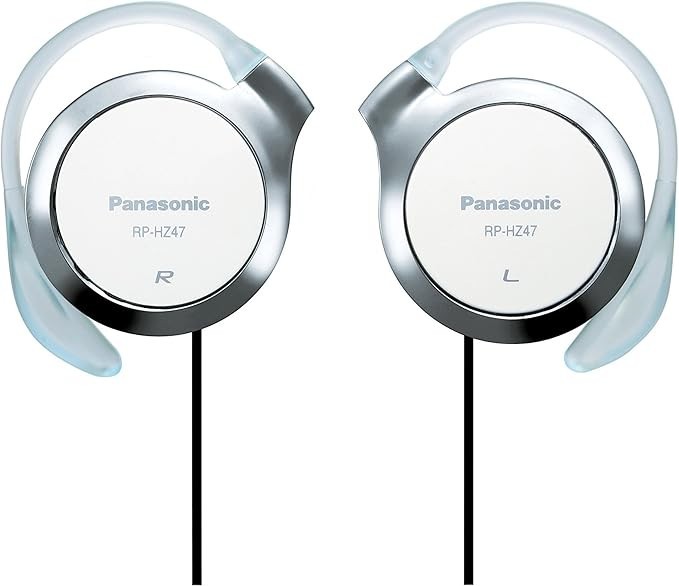 Panasonic RP-HZ47-S Clip Earphone Headphone White