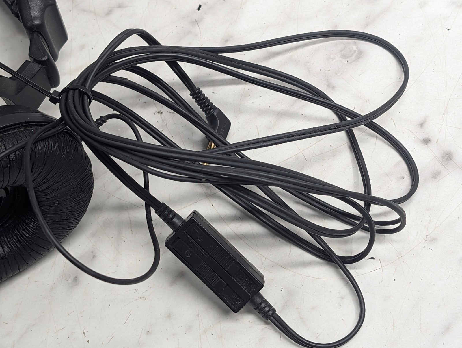 Koss TD/75 Stereo Headphones Over Ear Wired 3.5mm w/ Volume Control Black