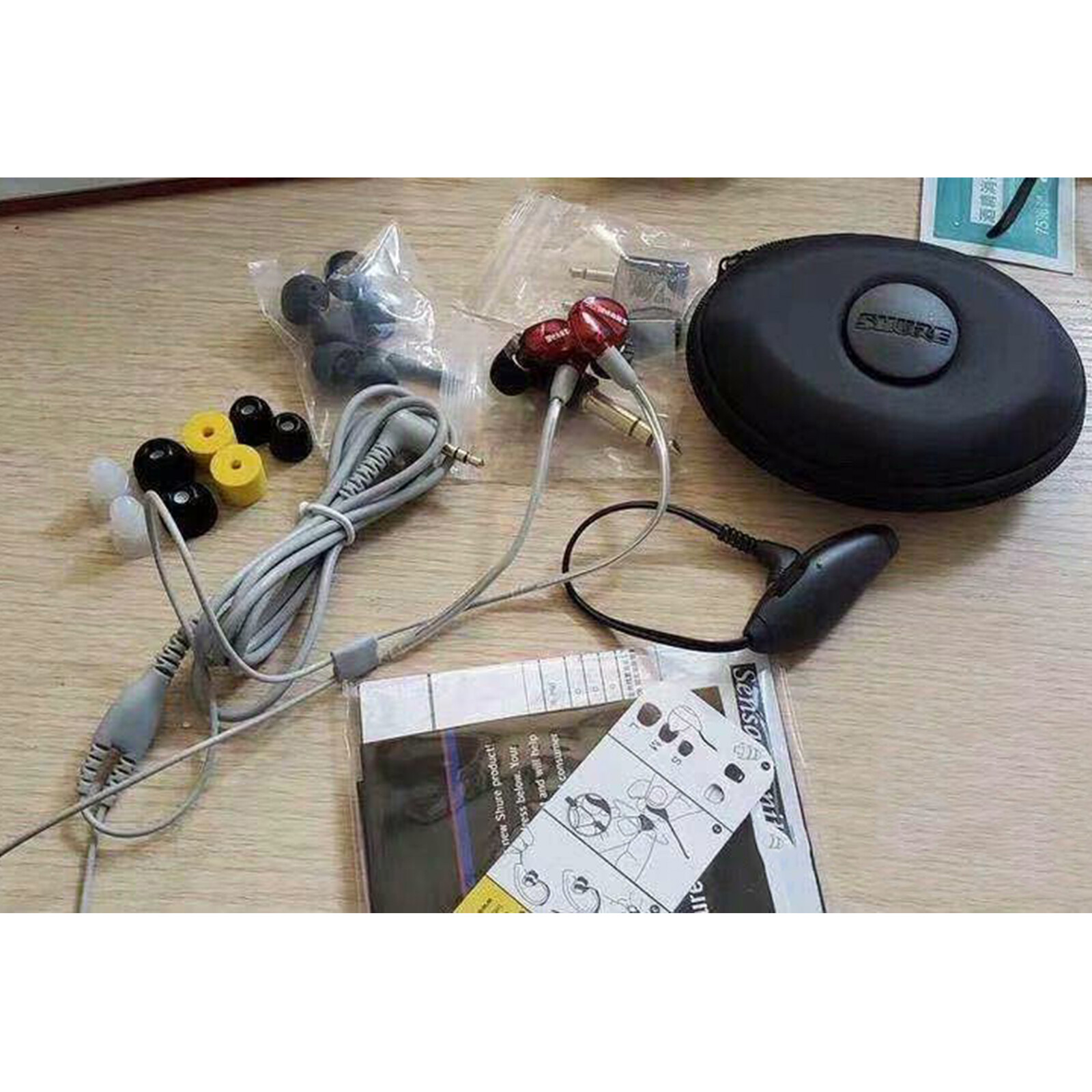 Shure SE535 Headphone Human Voice 3.5mm Phone Sound Isolated SE 535 Earphone