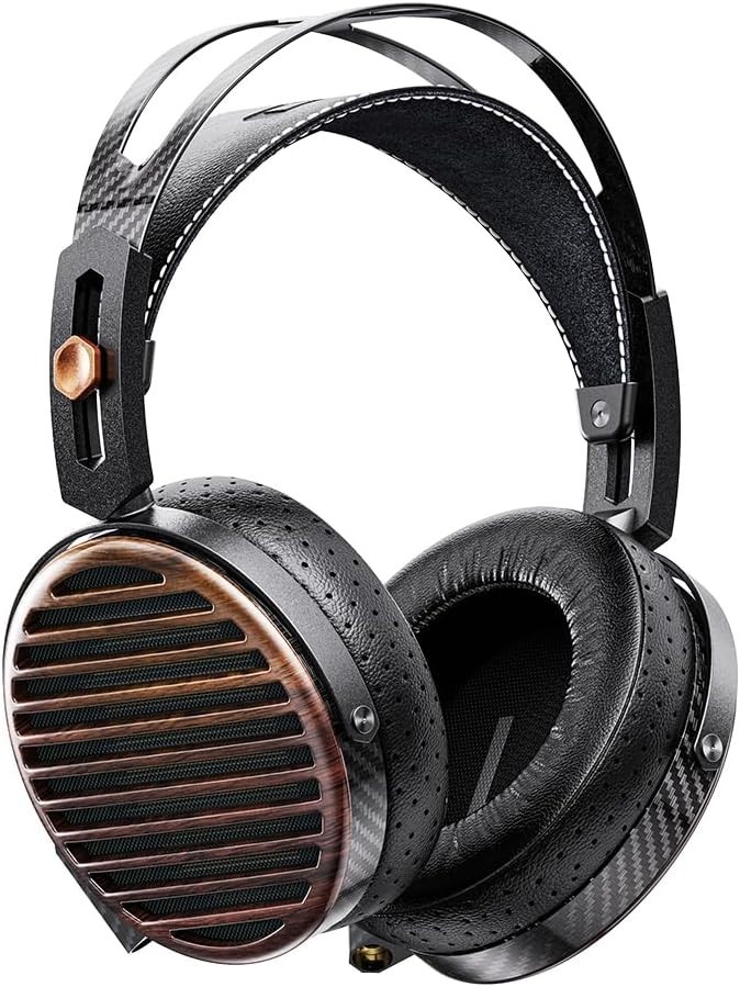 FiiO FT7 Open-Back 106mm Planar Magnetic Earphone Gold Diaphragm (Black)