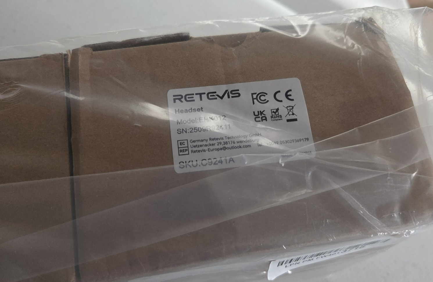 Retevis EHK012 Over-the-Head Noise Reduction Headset for Kenwood 2Pin *2Pack