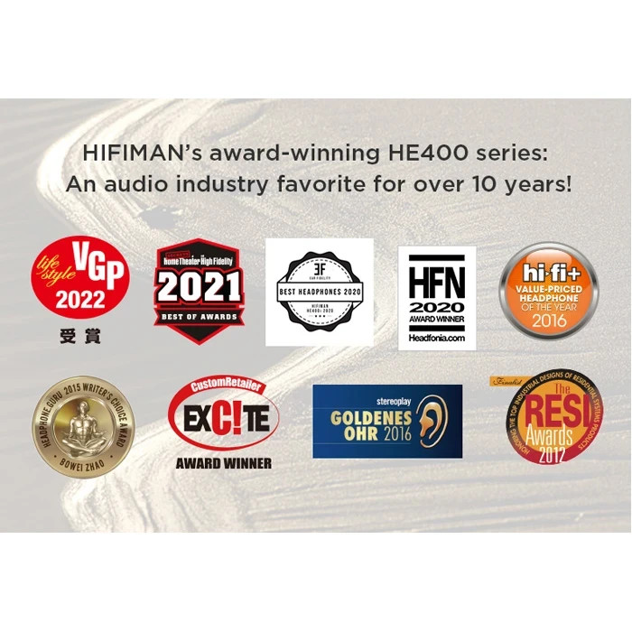 HiFiMan HE400se Planar Headphones – Black