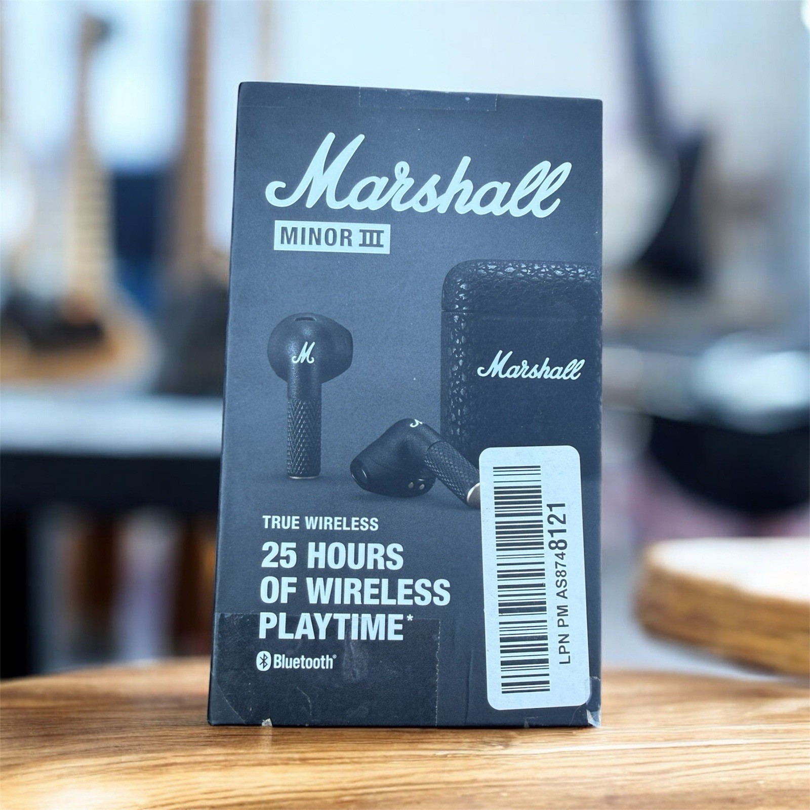 Marshall Minor III True Wireless In-Ear Headphones – Black