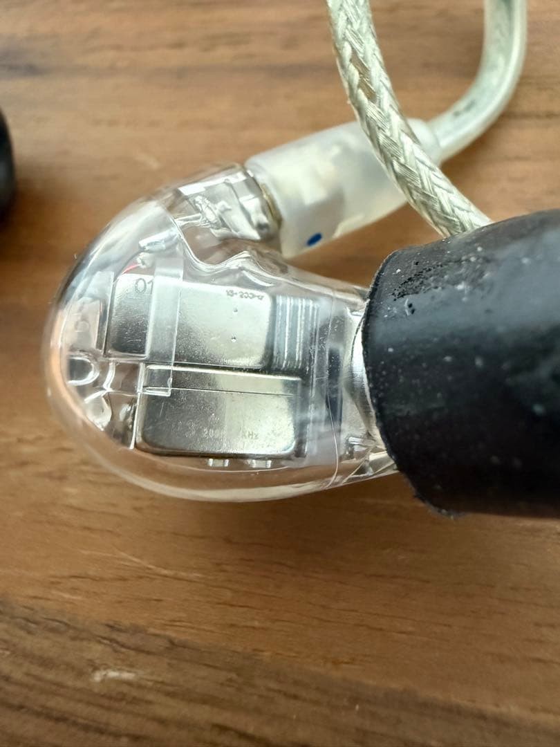 Shure SE846 Clear Wired In-Ear Monitor IEM Earphones Tested w/ OEM Cable