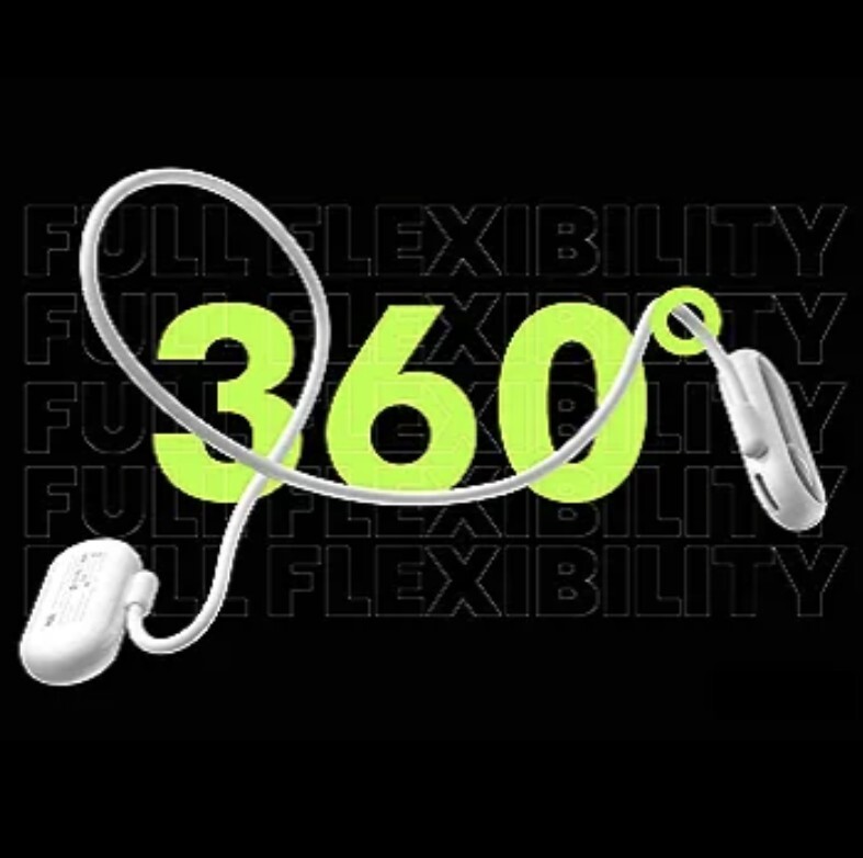 BRAND NEW – Open-Ear Headphones Air Conduction Sound Visualization 16.2mm Driver