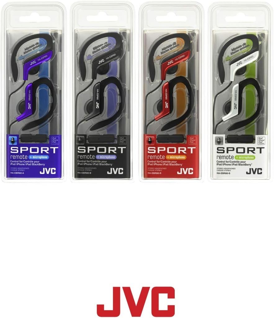 Dynamic Driver Water-Resistant Sports Clip Headphones – Perfect for Fitness