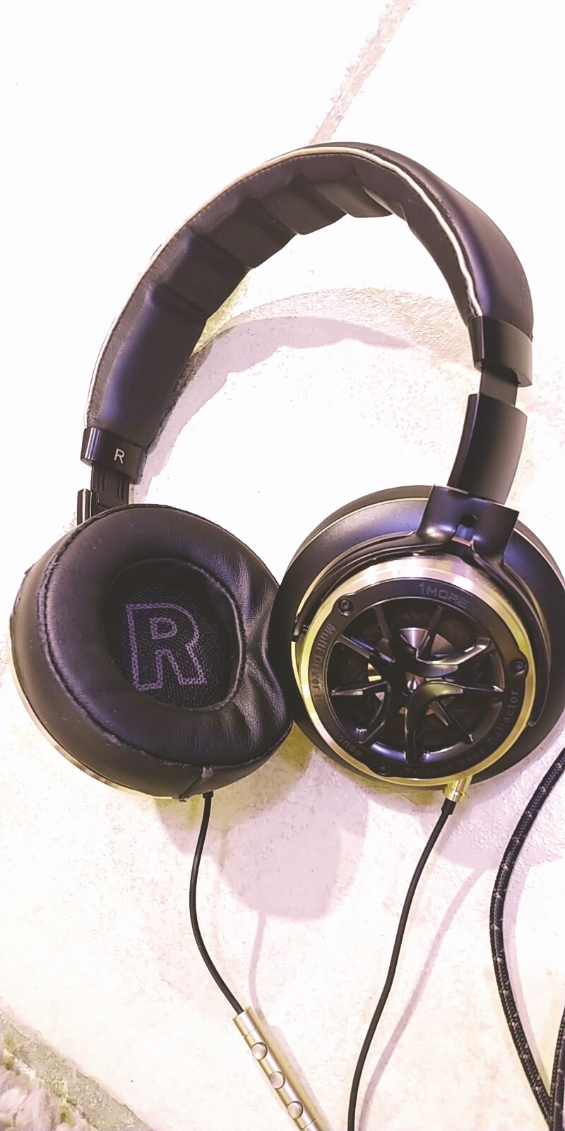 1MORE Triple Driver Over Ear Headphones With Original Box Hardly Used!