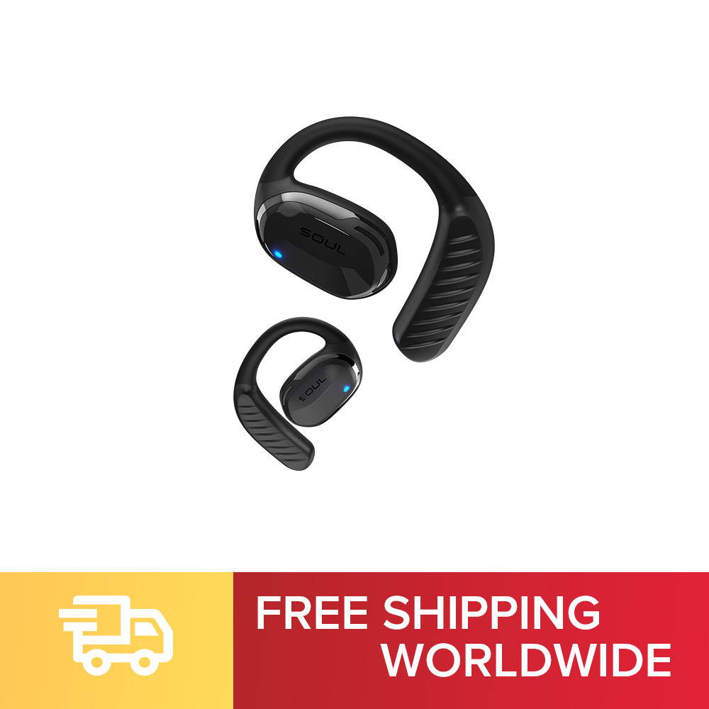 Soul Wireless Earphones OPENEAR S-FREE Bluetooth compatible BLACK [SO79BK]