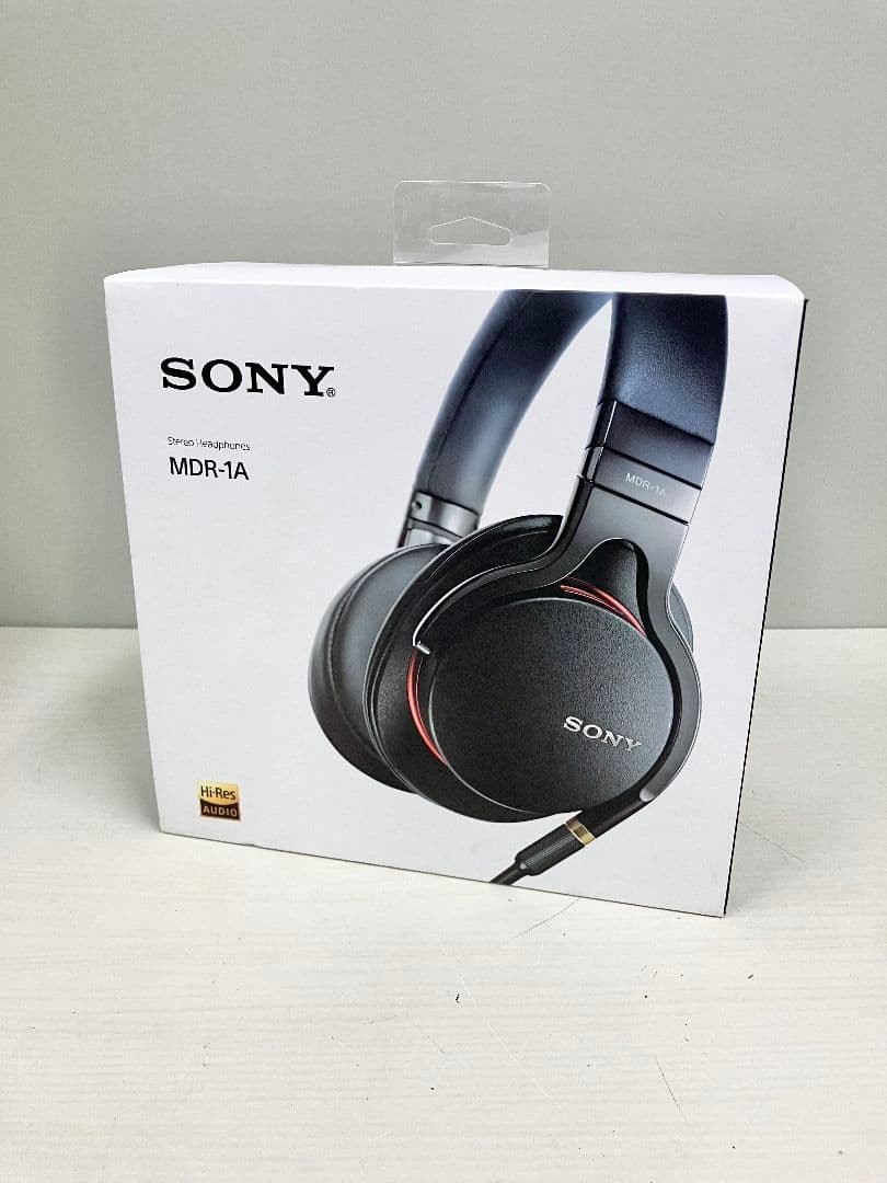 SONY MDR-1A Stereo Headphones High Resolution w/BOX JAPAN Rare Free Shipping
