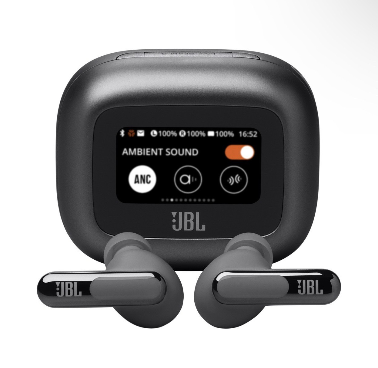 JBL Live Beam 3 True Wireless Bluetooth In-Ear ANC Earbuds Smart Case Black