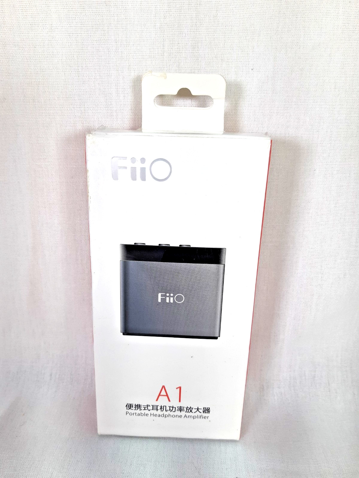 FiiO A1 PORTABLE HEADPHONE AMPLIFIER 160mAh SILVER – NEW