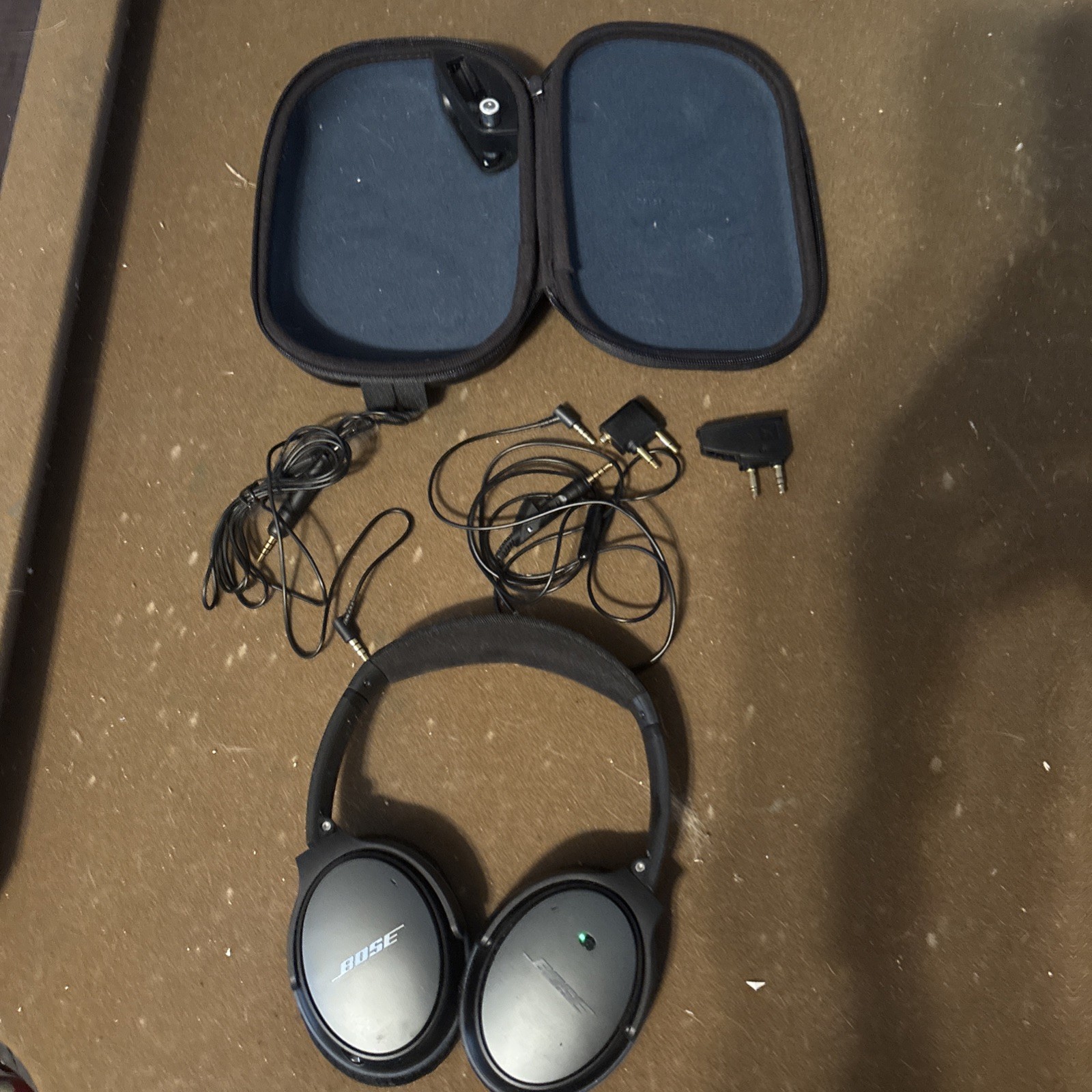 Bose QuietComfort 25 QC25 Acoustic Noise Cancelling Wired Headphones See Descr