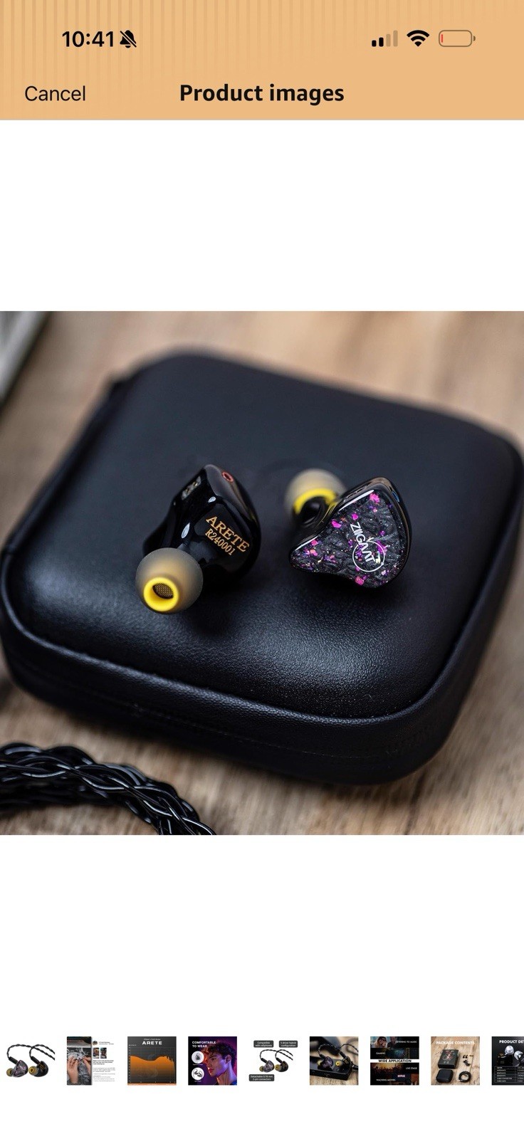 Linsoul ZiiGaat x Fresh Reviews Arete in Ear Monitor, 1DD+4BA Hybrid Earphone