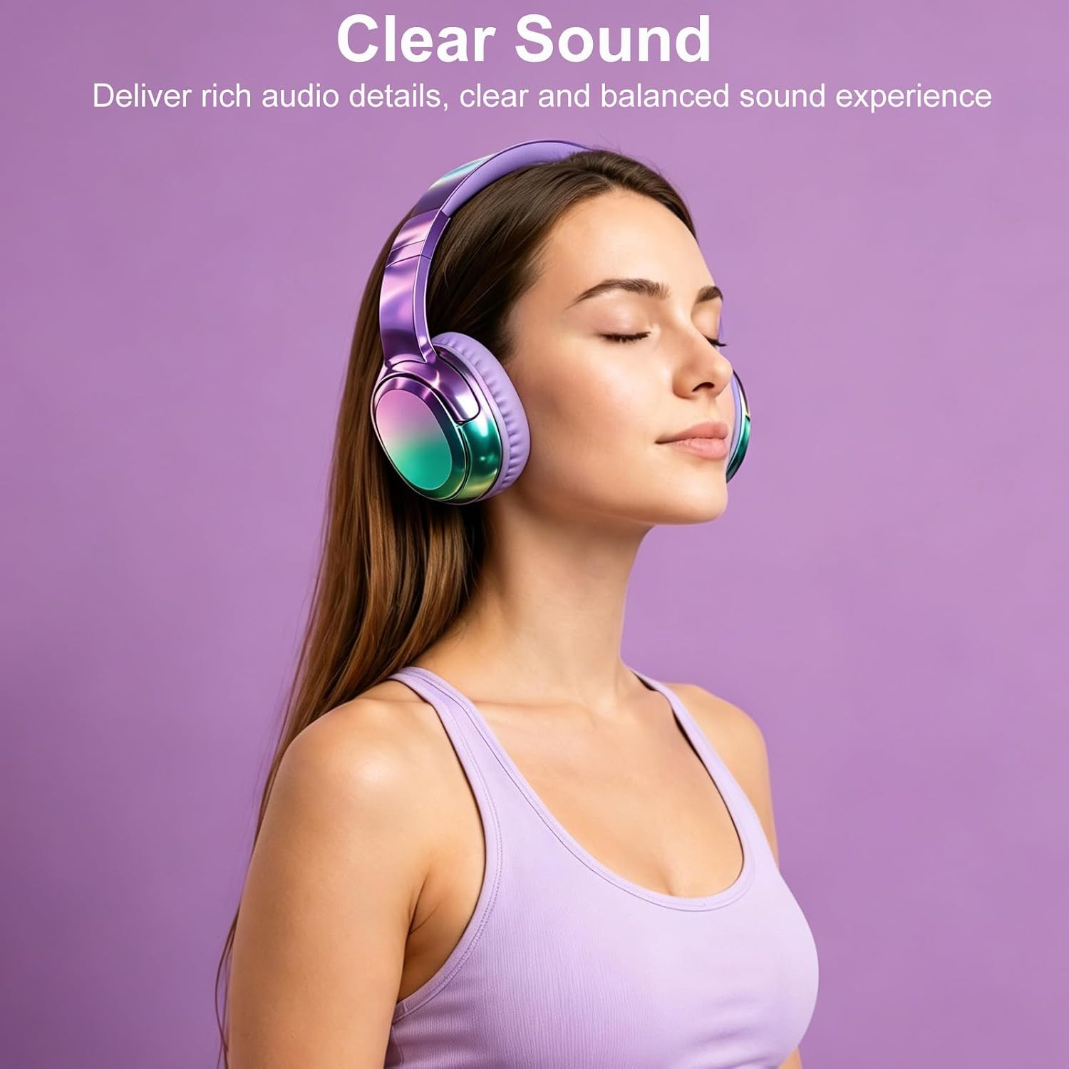 Wired and Wireless Headphones over Ear for Kids Teen Girls Women | 85/94Db Volum