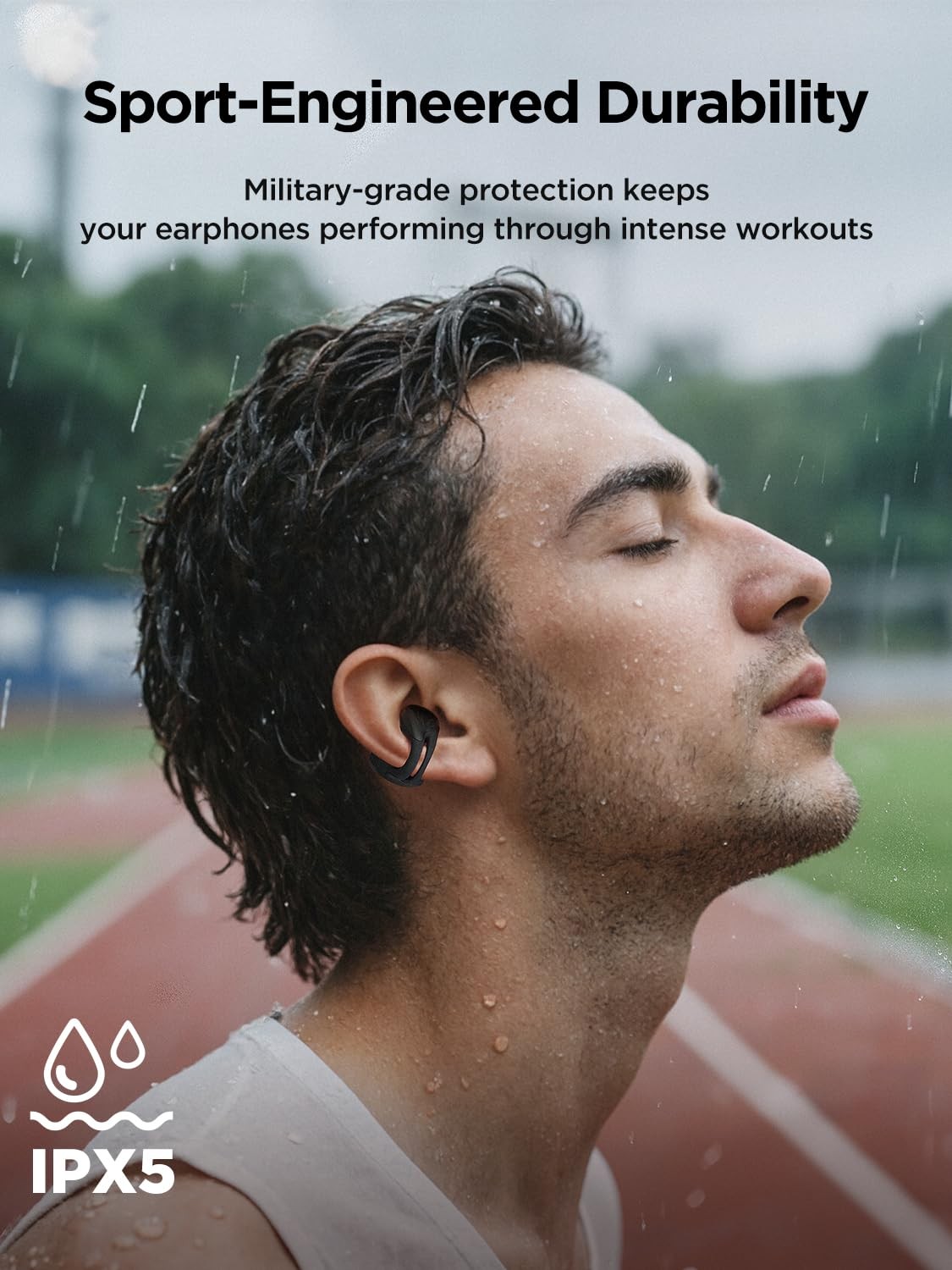 Open Ear Wireless Earbuds, Bluetooth 5.4 Ergonomic Clip on Bluetooth Earbuds …