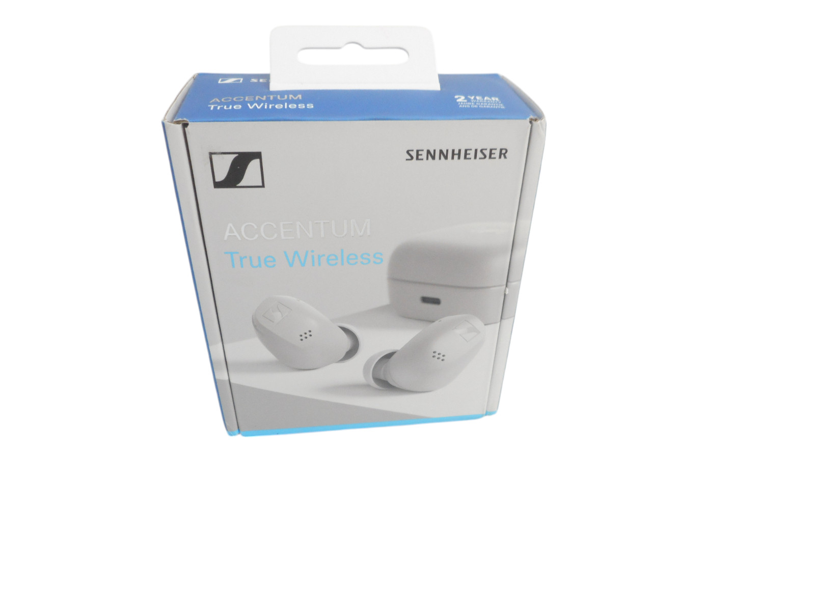 Sennheiser ACCENTUM True Wireless Earbuds – Crystal-Clear Sound – White