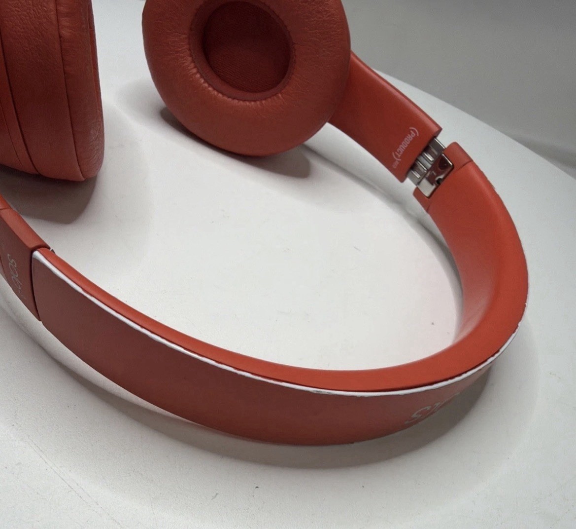 Beats by Dr. Dre Solo3 Casual Listening Headphones Red FOR PARTS!