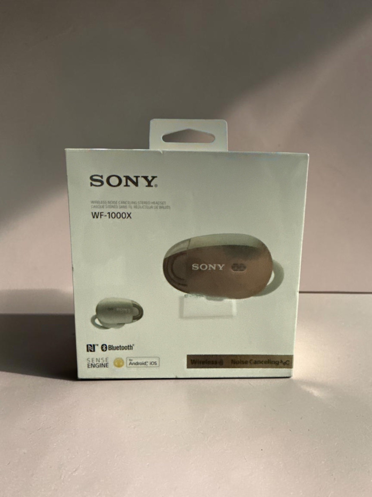 New Sony WF-1000X Wireless Noise Cancelling Bluetooth Earbuds Champagne Gold