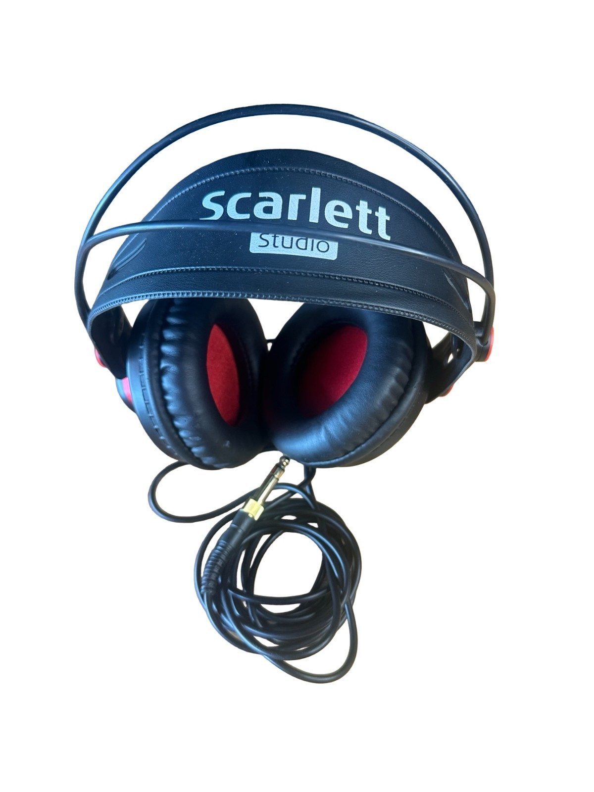 Focusrite Scarlett Studio Headphones HP60 MkII Black Red Wired Over The Ear