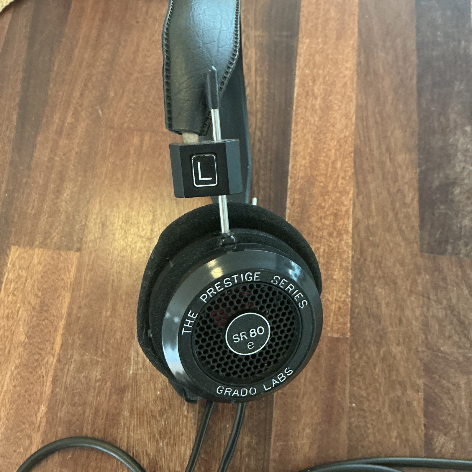 Grado Labs The Prestige Series SR80-e Black Headphones Tested Works Great