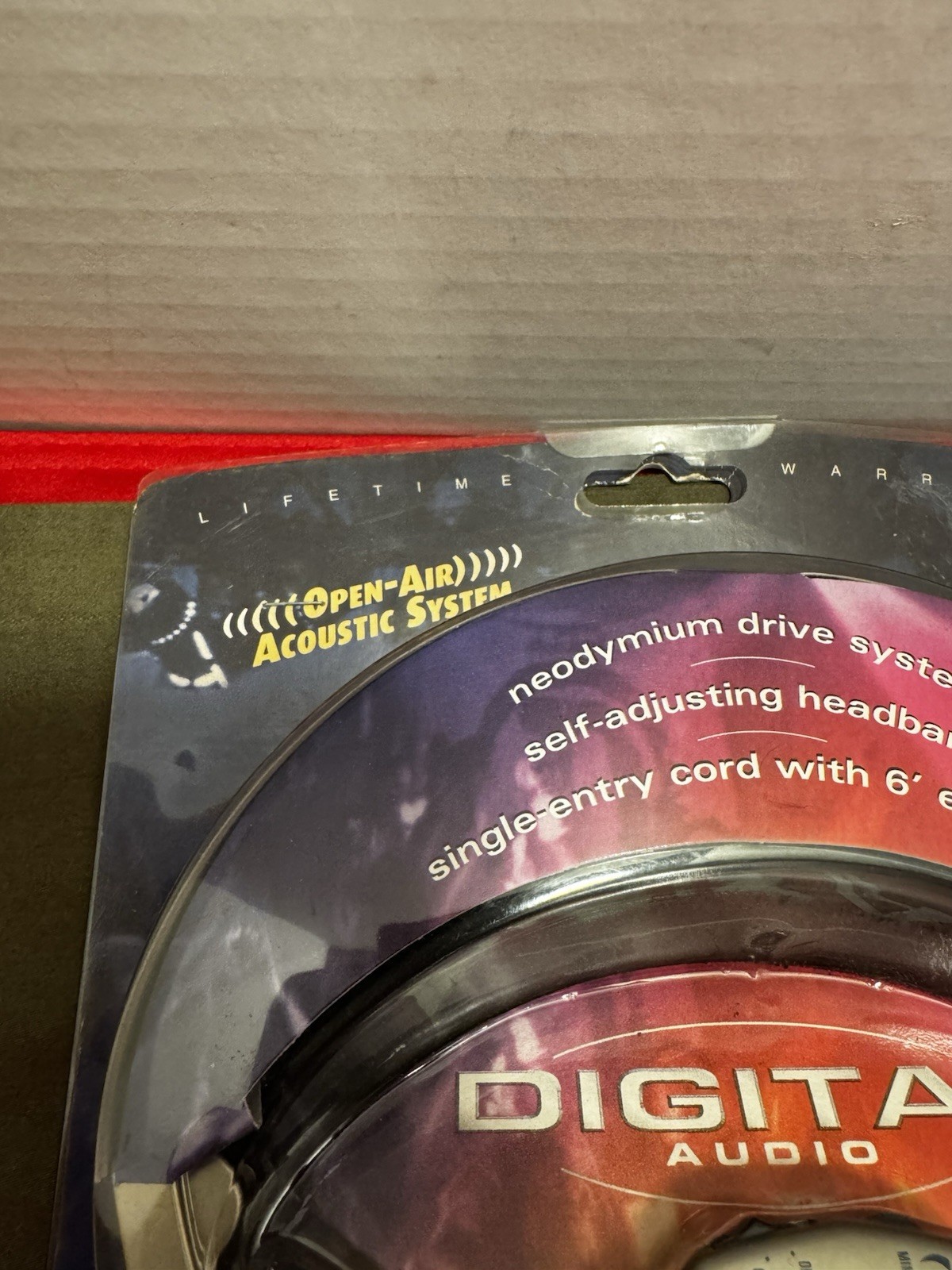 Jensen JF40 Wired Open Air Headphones 40mm Neodymium Volume Mute NOS Sealed