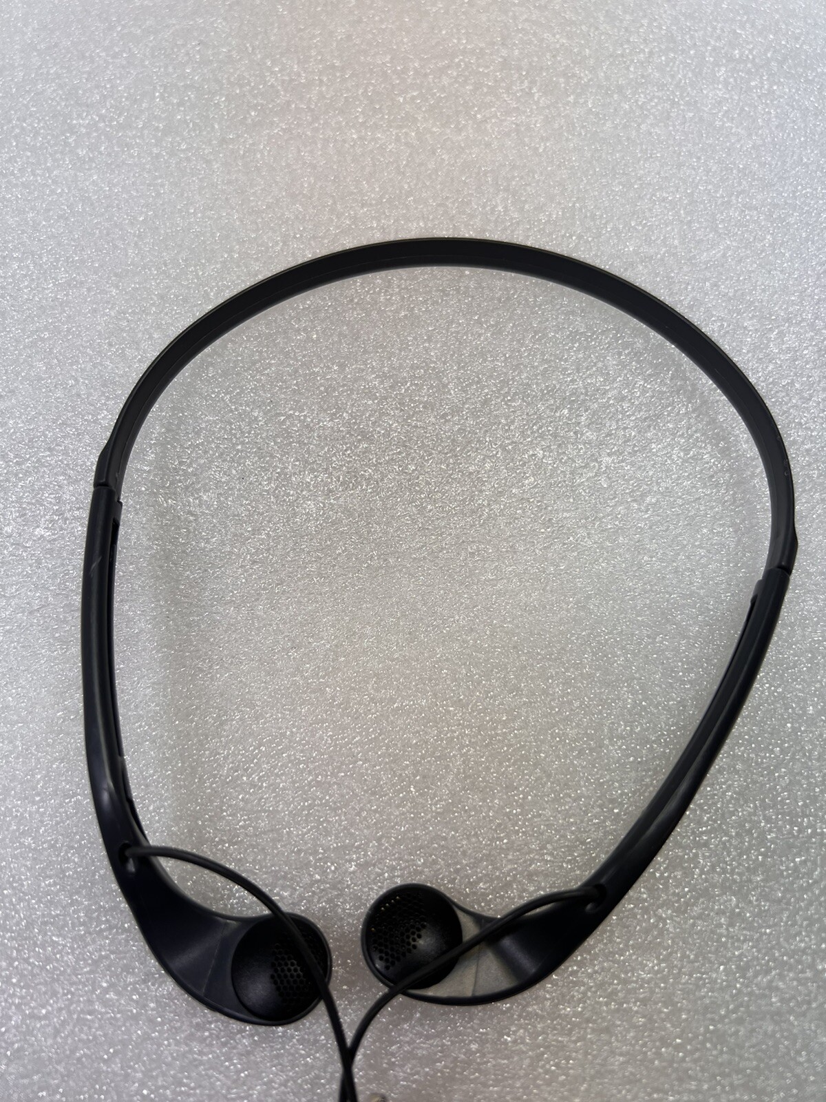 SONY MDR-W08 Stereo Headphones Lightweight Gray/Black – TESTED – WORK!