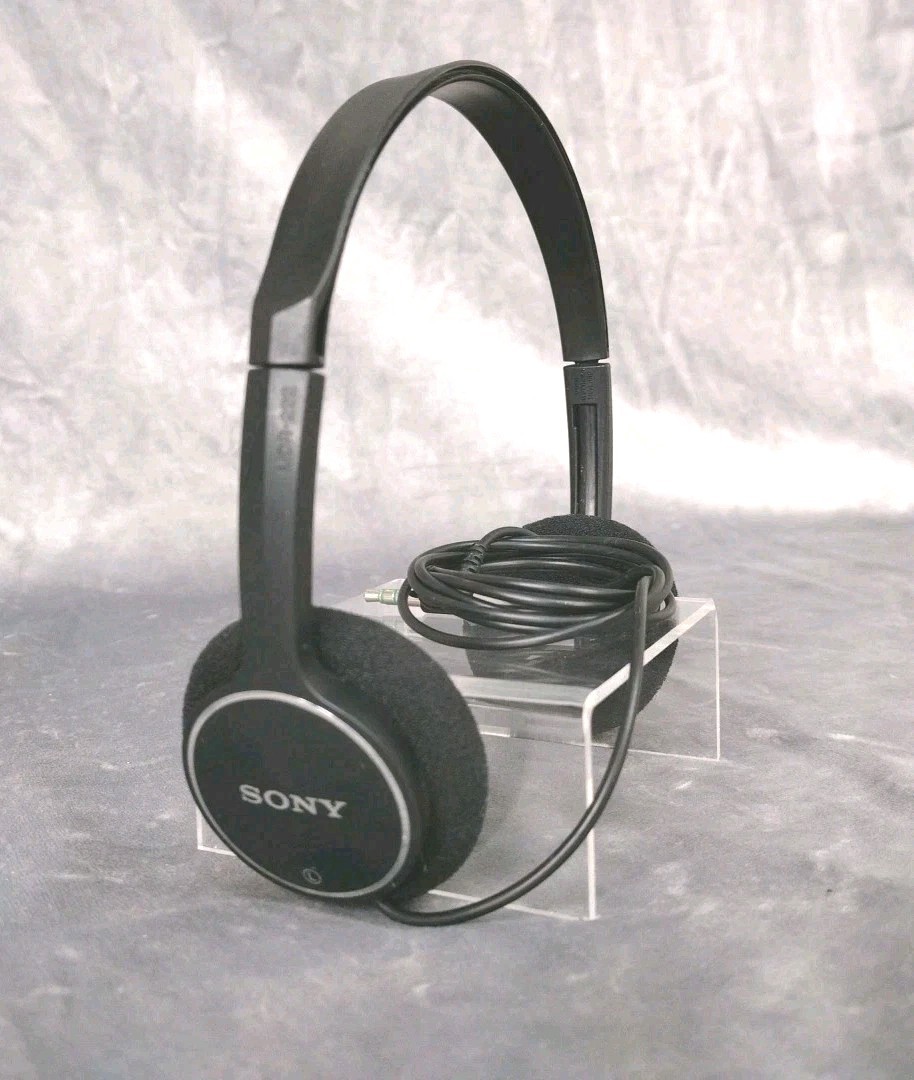 Sony MDR-222 Headband Headphones Black 3.5mm Jack – TESTED