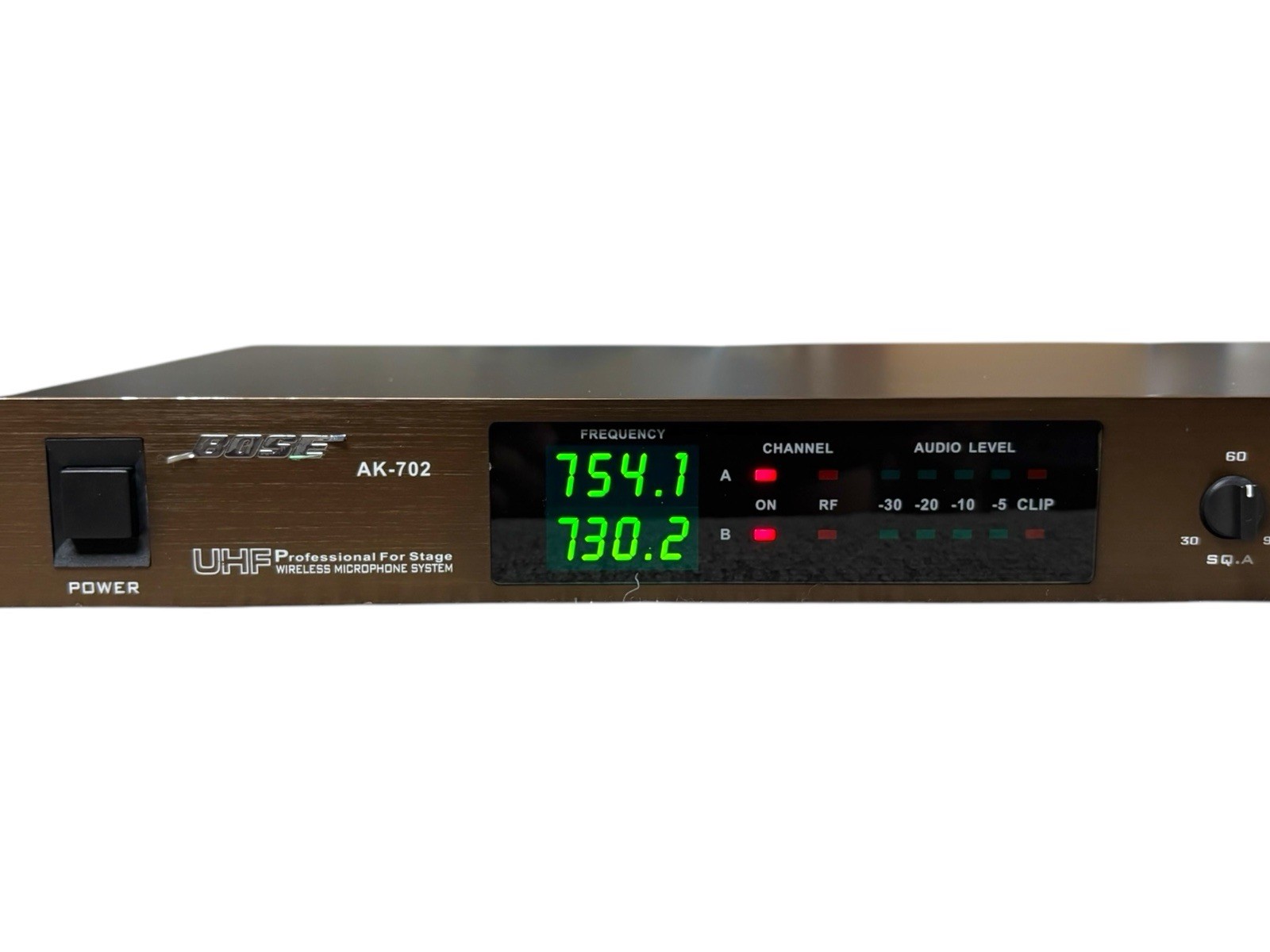 BOSE UHF AK-702 Wireless Microphone System UNTESTED Ships Within 1 Business Day
