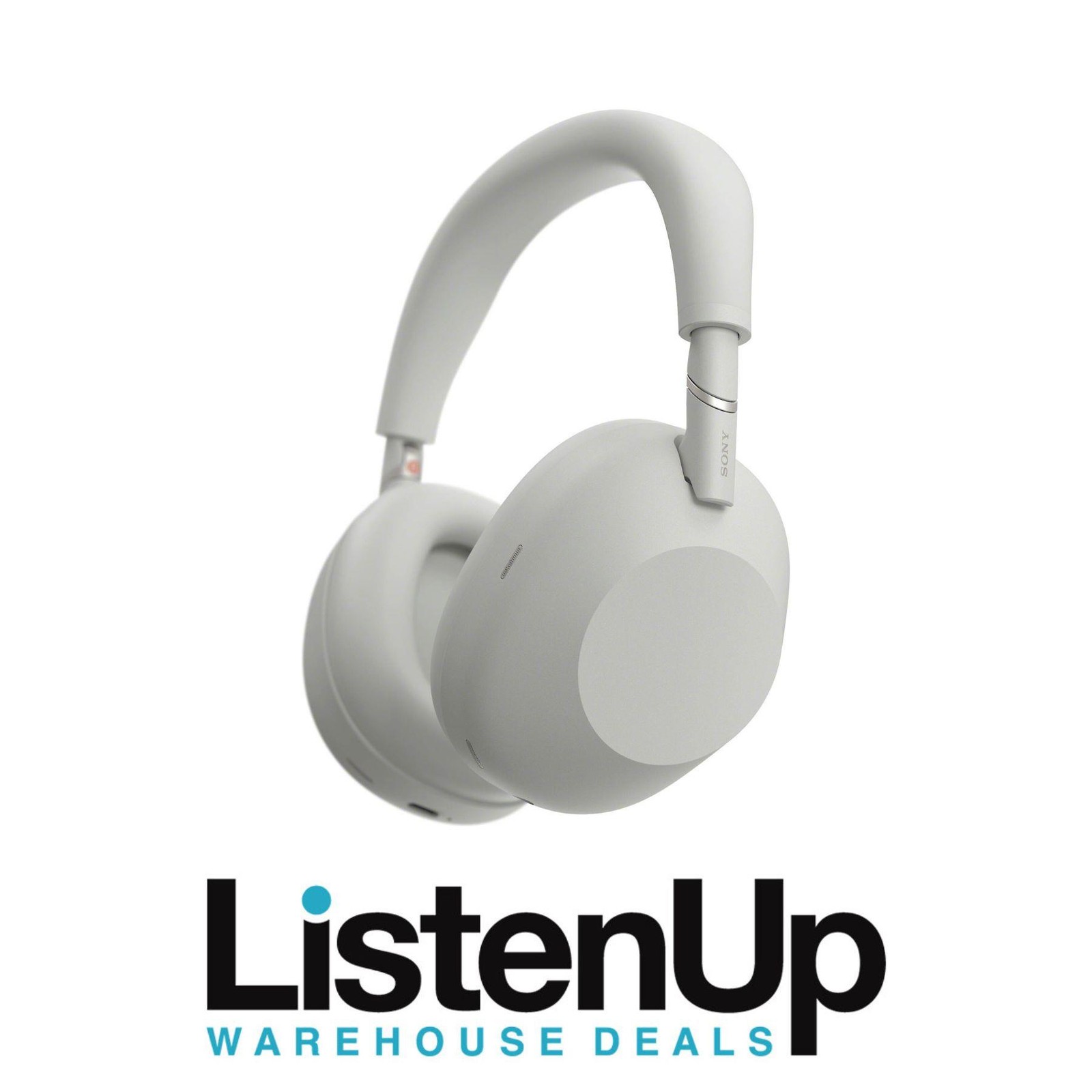 Sony WH-1000XM6 Wireless Noise Cancelling Over-Ear Headphones – Platinum Silver