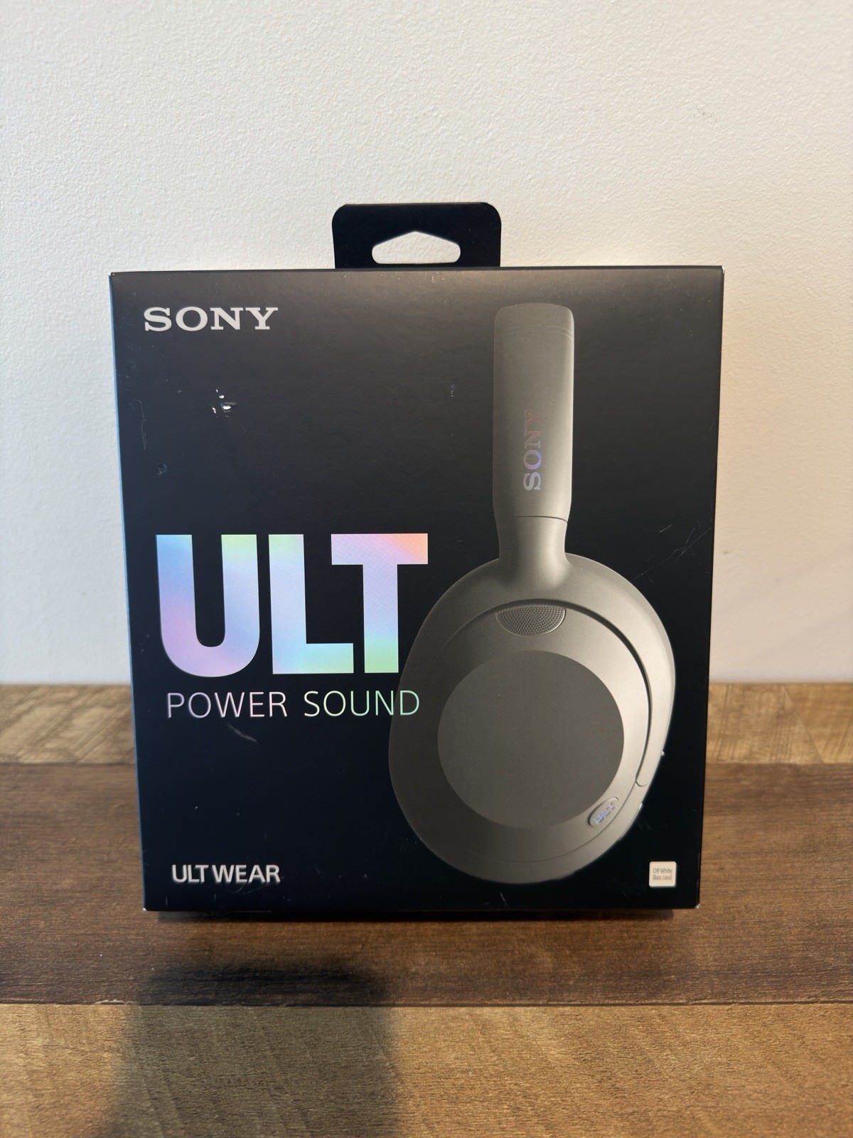 Sony ULT WEAR Bluetooth Wireless Noise Canceling Headphones – Off-White