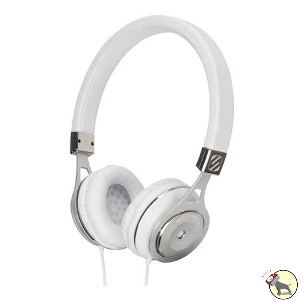 Mint Scosche RH656M On-Ear Headphones with tapLINE Remote & Mic (White)