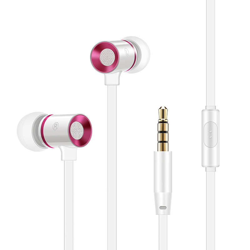 Dynamic METAL Pro HD Bass Stereo 3.5mm Wired In Ear Headphone Earphone K20