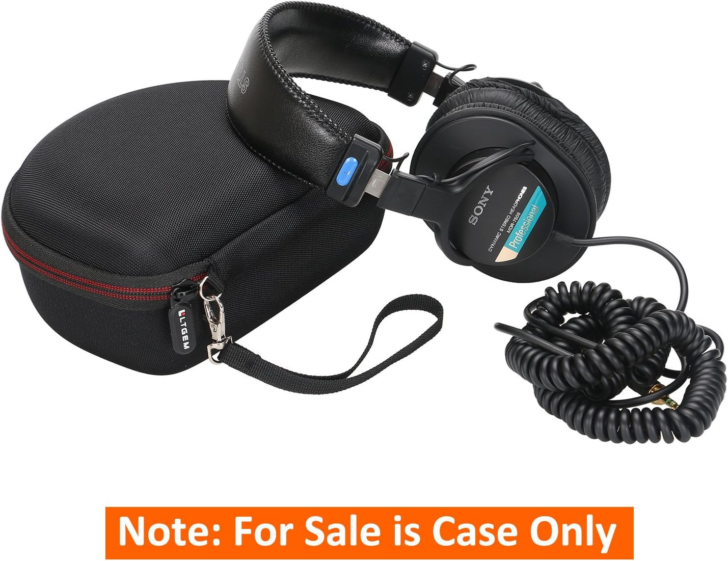 LTGEM Case Compatible with Sony MDR7506 Professional Large Diaphragm Headphone,