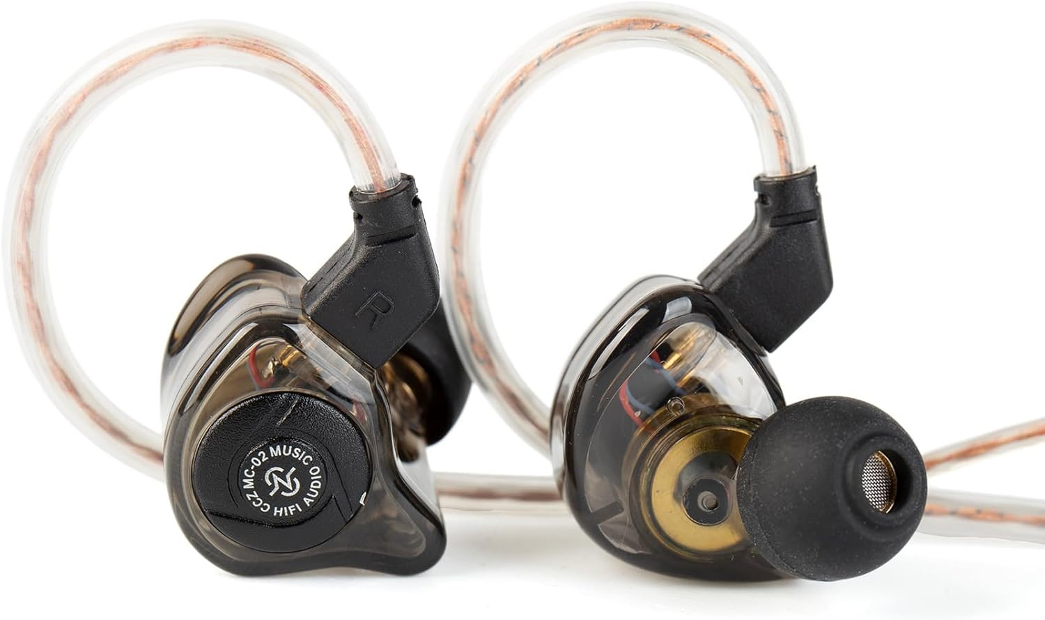 Hifi IEM for Gaming, CCZ MC02 in Ear Monitor, Clear Crystal Sound Gaming Earbuds