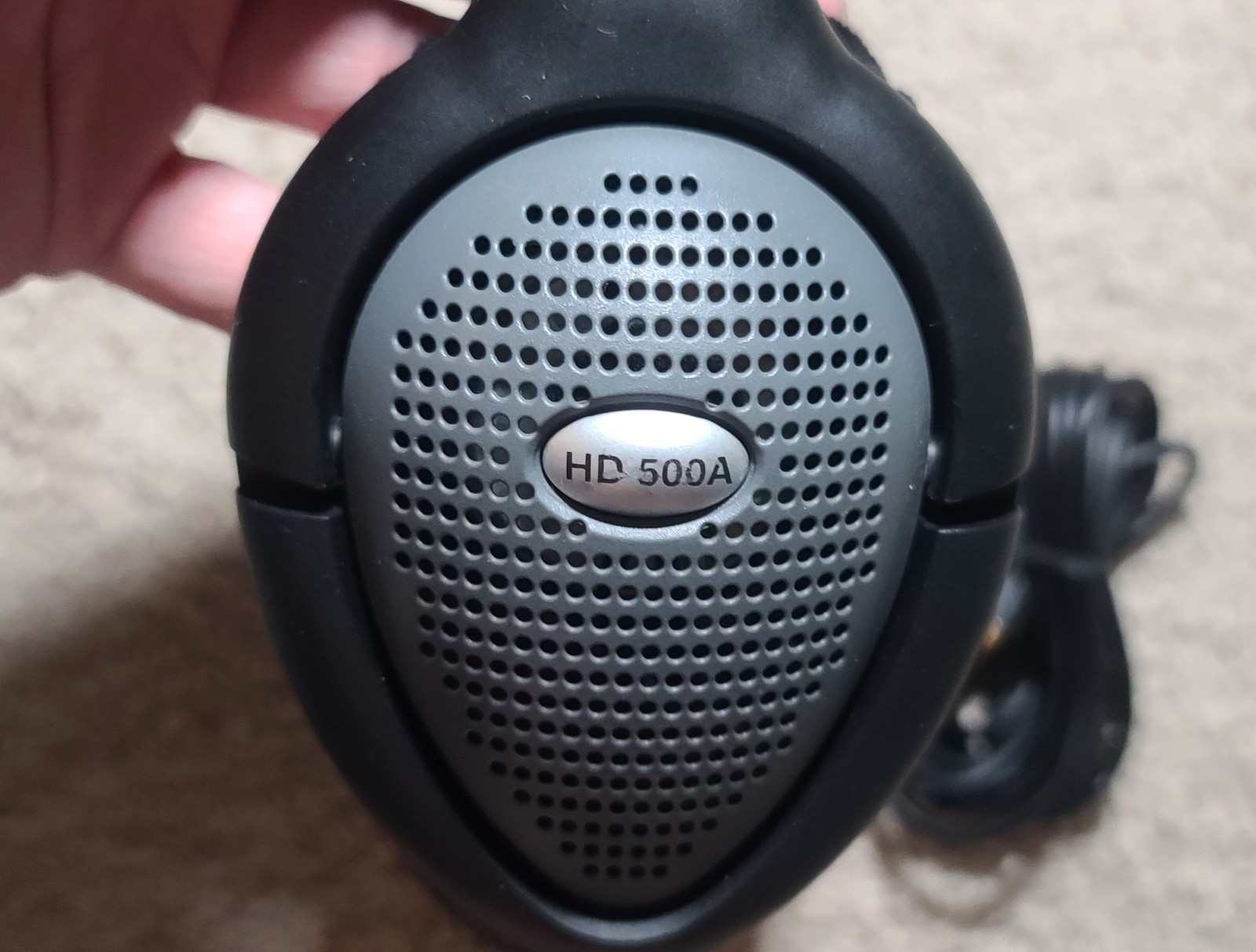 SENNHEISER HD 500A OVER-EAR WIRED HEADPHONES | BLACK