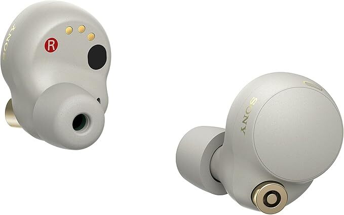 Sony WF-1000XM4 Noise Canceling Wireless Earbud Headphones – Silver – Grade A