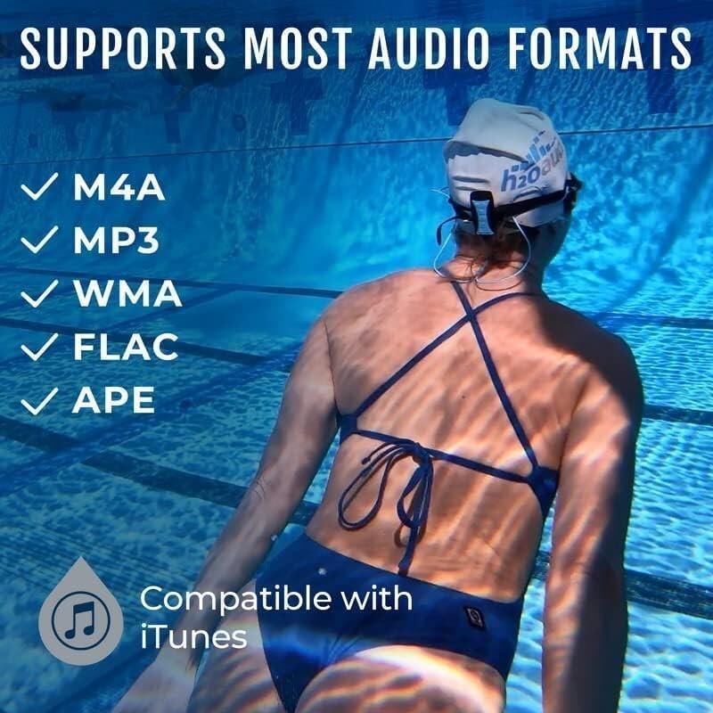 H2O Audio Stream 3 PRO and Surge S+ Earbuds – Underwater Streaming Music Waterpr