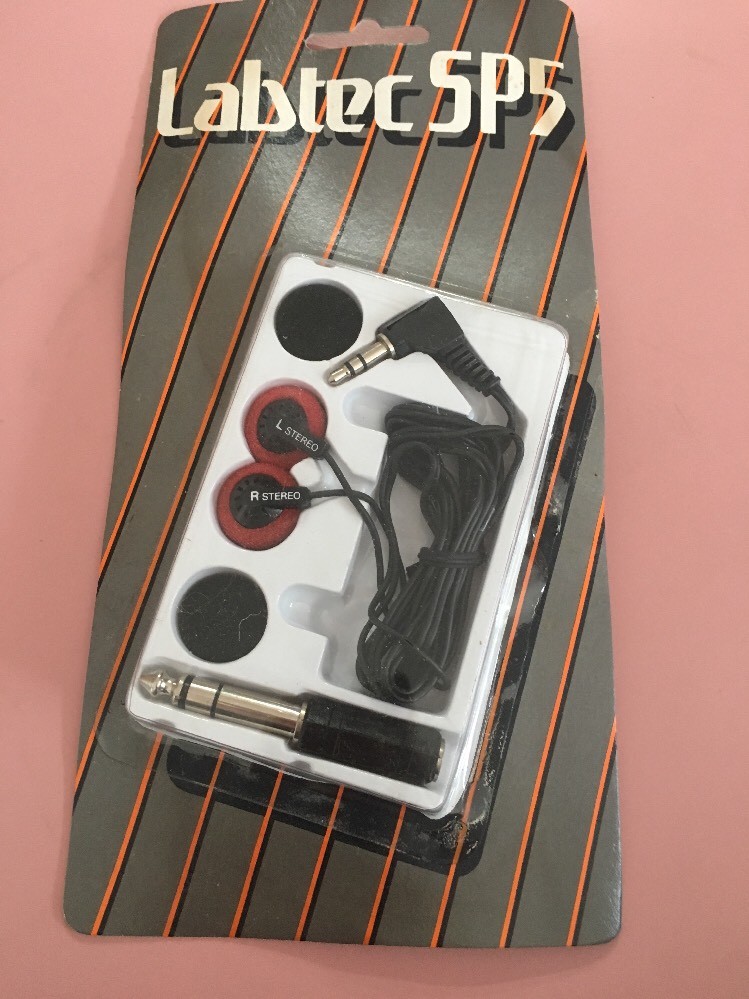 Labtec Sp5 Headphones Vintage Rare-SHIPS N 24 HOURS