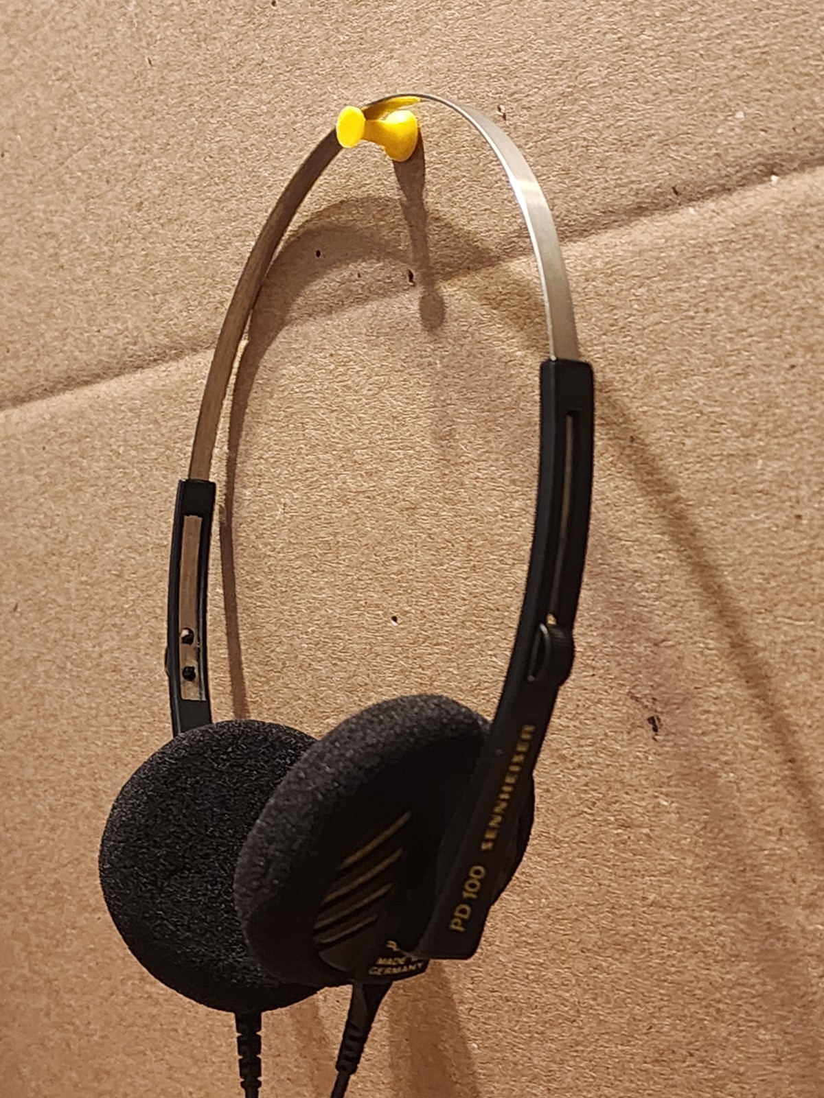 Sennheiser PD 100 Wired Headphones 3.5mm Made in Germany Rare Model Metal Headba