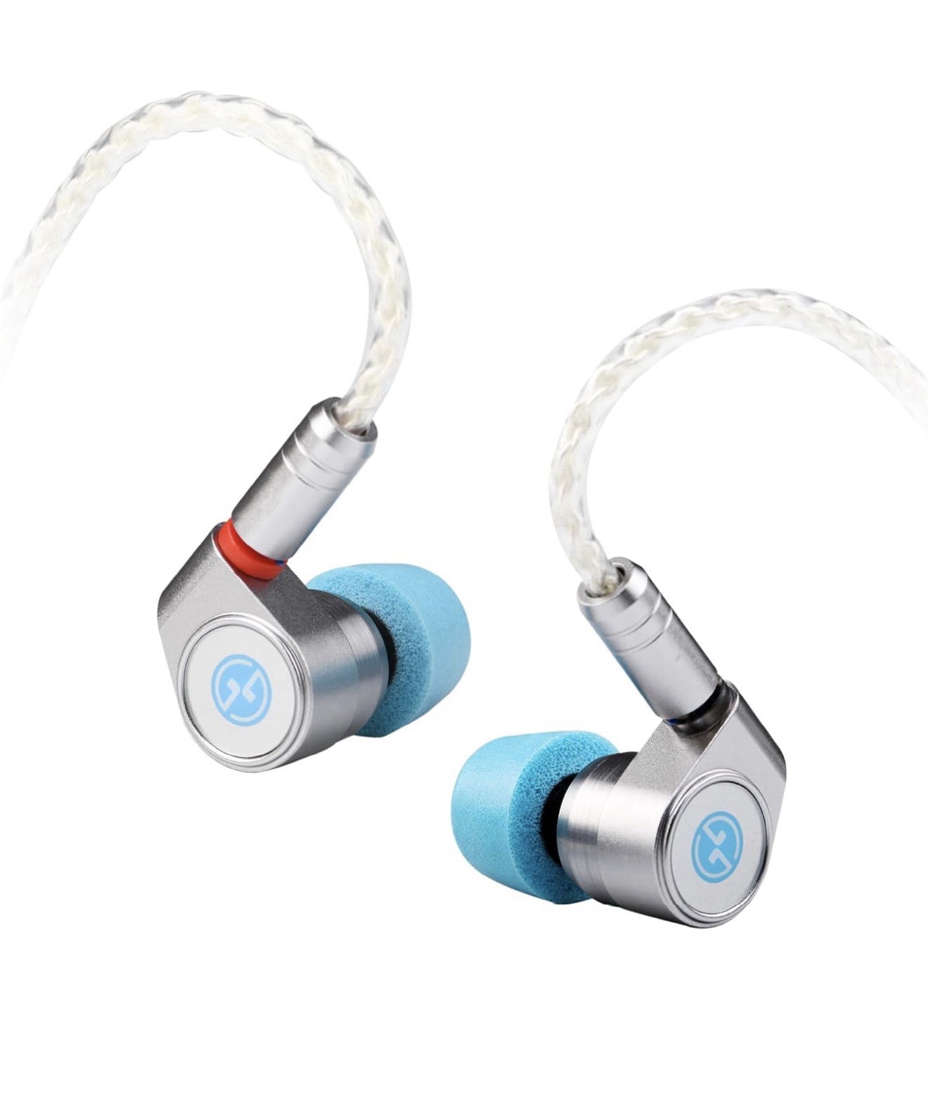TINHIFI T2 DLC Dynamic Driver Earphone 0.78mm 2Pin 5N 8-Core Silver-Plated Cable