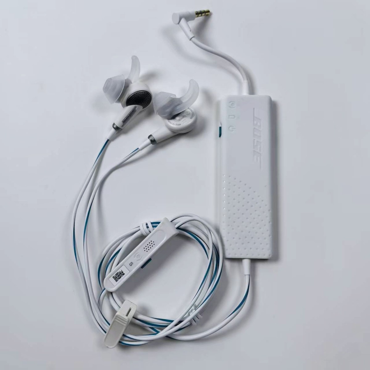 Bose QuietComfort 20 Headphones Noise Cancelling QC20 Earbuds for IOS White