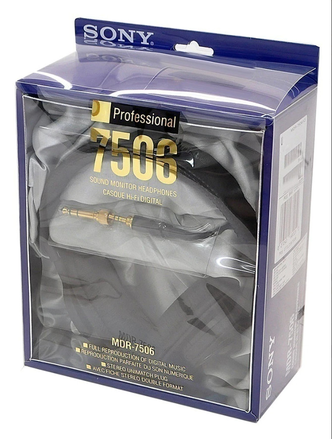 Sony MDR-7506 Headphones Professional Large Diaphragm Headphones From Japan