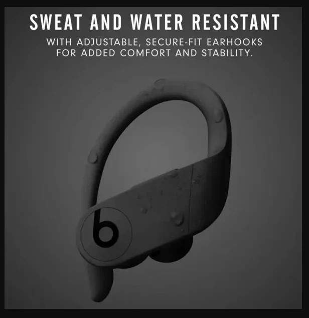 Beats by Dr. Dre Powerbeats Pro Wireless Bluetooth Earbuds Headphones Black