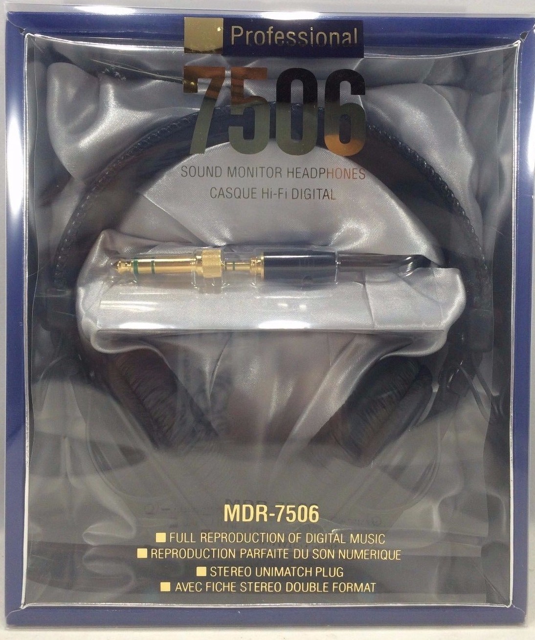 Sony – MDR-7506 – Professional Large Diaphragm Headphone – Black